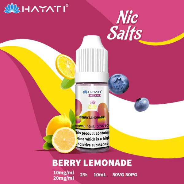 Hayati Pro Max Nic Salt E-Liquids