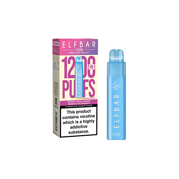 20mg ELF Bar 1200 Multi Edition Prefilled Pod Kit 1200 Puffs