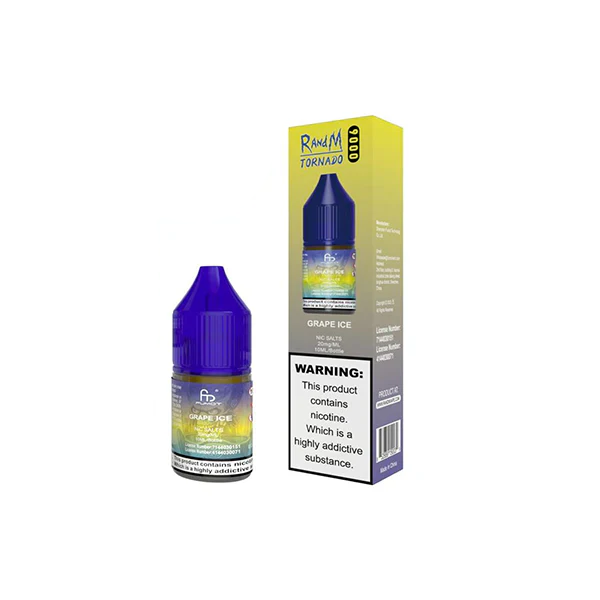 RandM Tornado 9000 Nic salt Eliquid