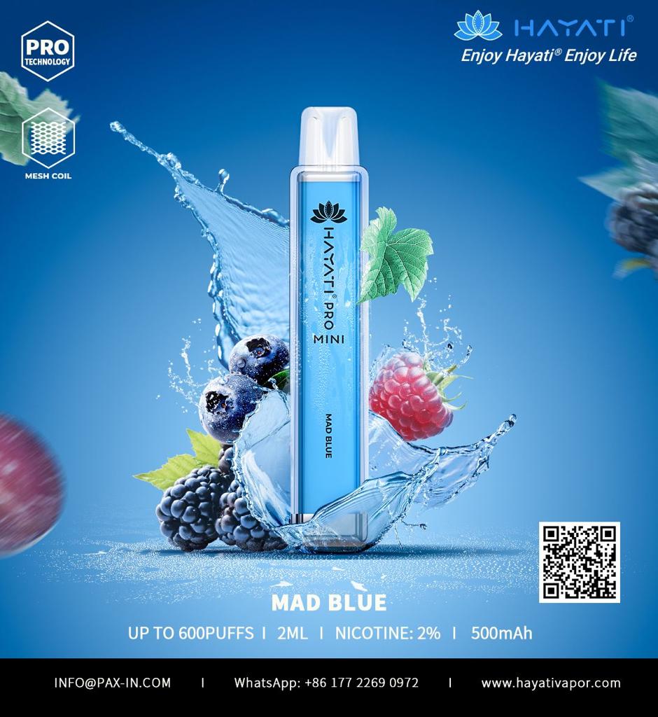 Hayati pro mini 600 puffs Disposable Vape