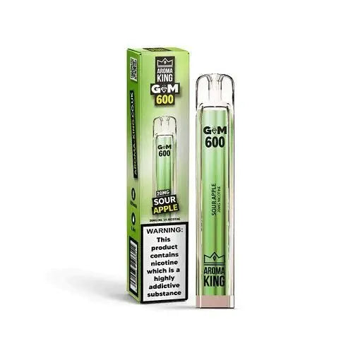 Aroma King Gem 600 Disposable Vape Pod Device - Pack of 10