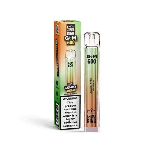 Aroma King Gem 600 Disposable Vape Pod Device - Pack of 10