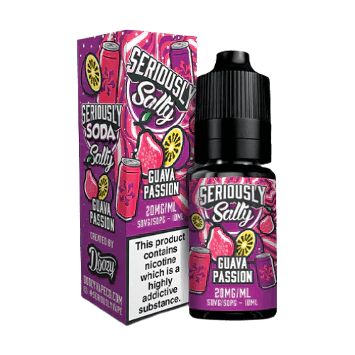 Doozy Seriously Soda Nic Salt 10ml E-Liquids Box of 10