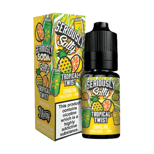 Doozy Seriously Soda Nic Salt 10ml E-Liquids Box of 10