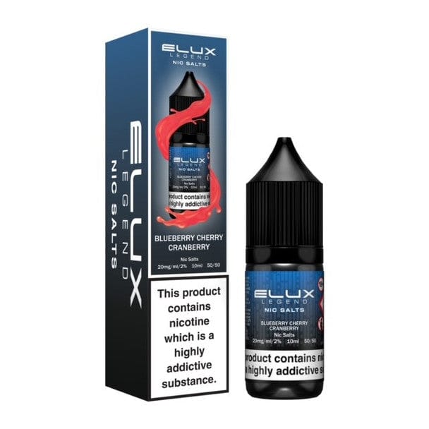 Elux Legend Nic Salts - 10ml E-liquids - (BOX OF 10)