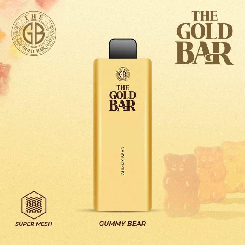 Gold Bar 4500 Disposable Vape Puff Pod Box of 10