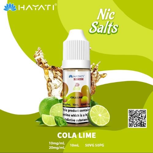 Hayati Pro Max 10ml Nic Salt E-Liquid - Pack of 10