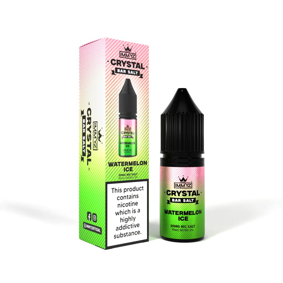 IMMYZ Crystal Bar Nic Salt 10ml E-liquid Pack of 10 - IMMYZ