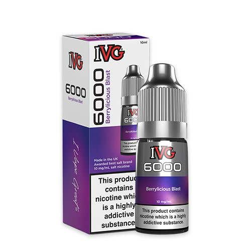 IVG 6000 Nic Salt 10ml Bottle (BOX OF 10)