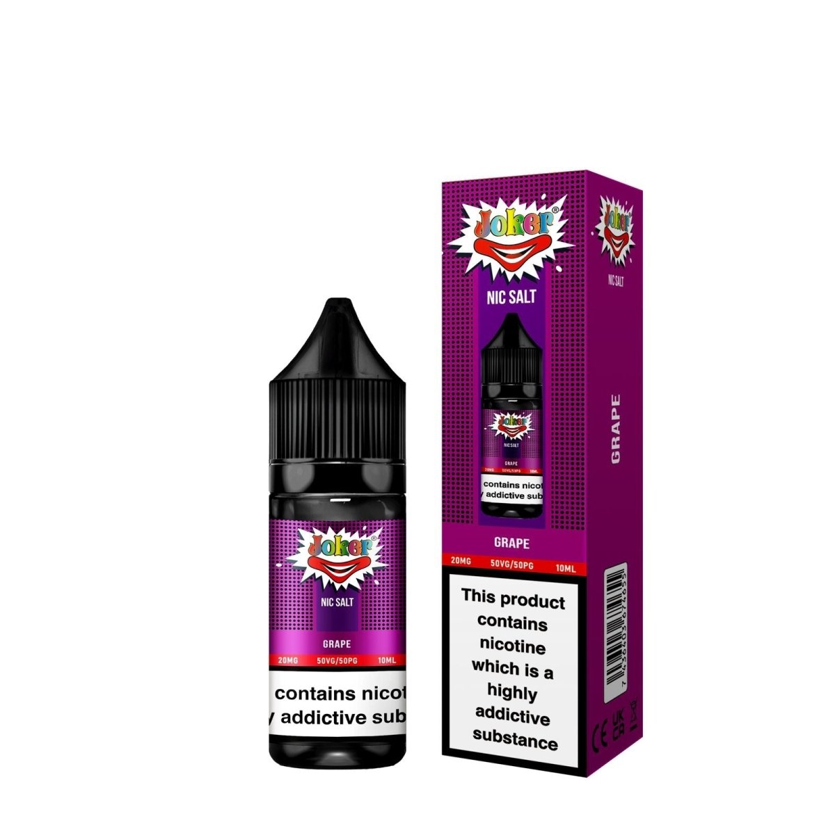 Joker Nic Salt 10ml E-liquids - Box of 10