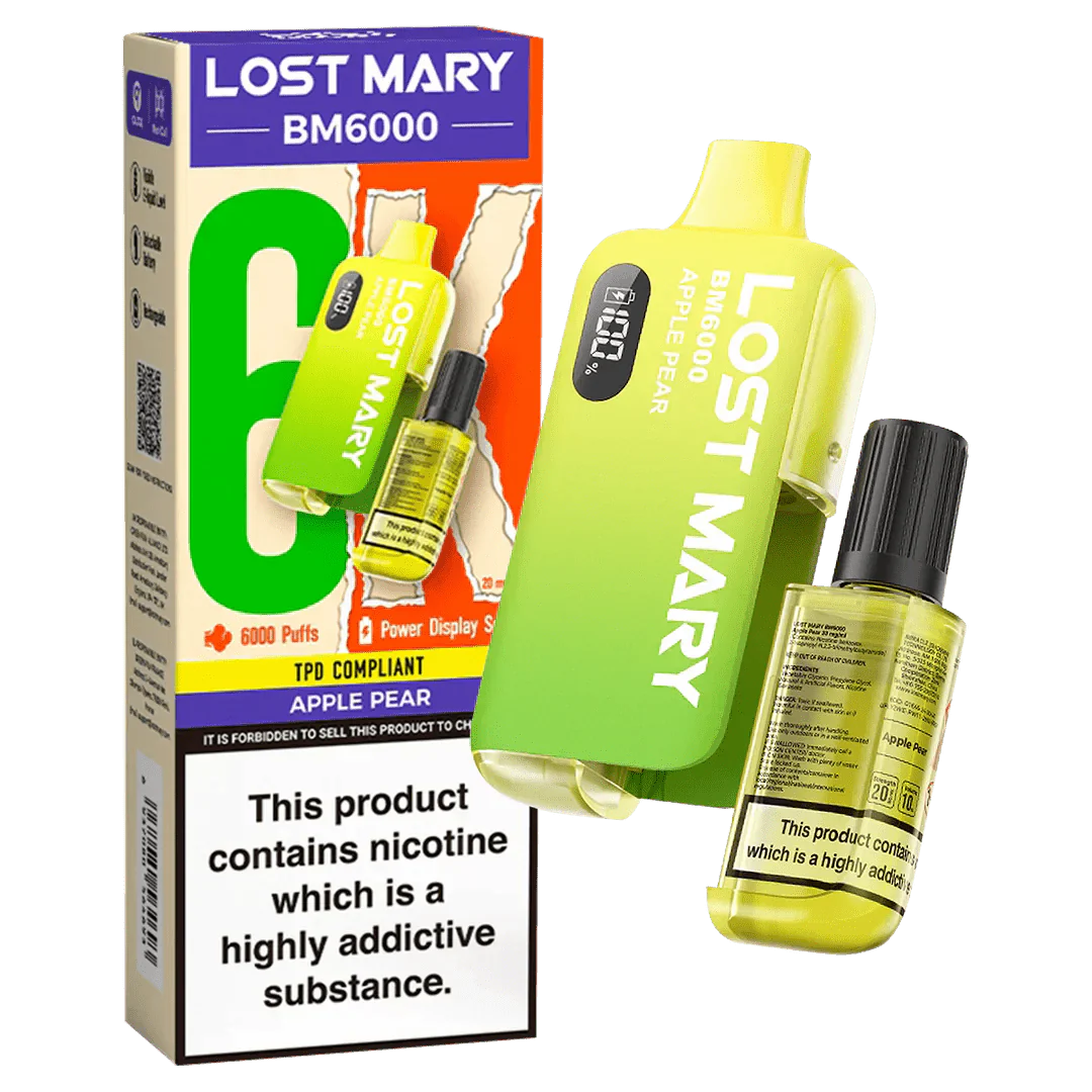 Lost Mary BM6000 Prefilled Disposable Vape Kit