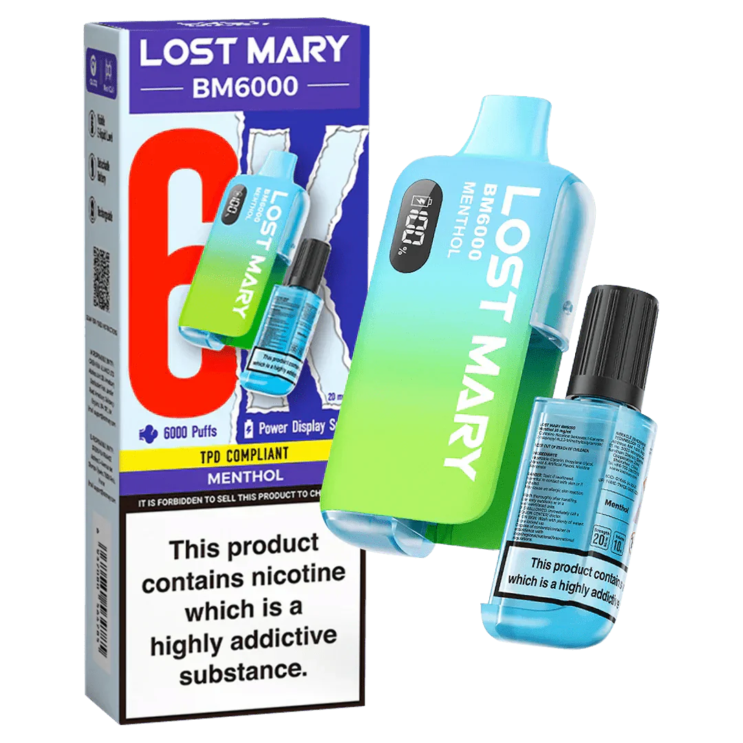 Lost Mary BM6000 Prefilled Disposable Vape Kit