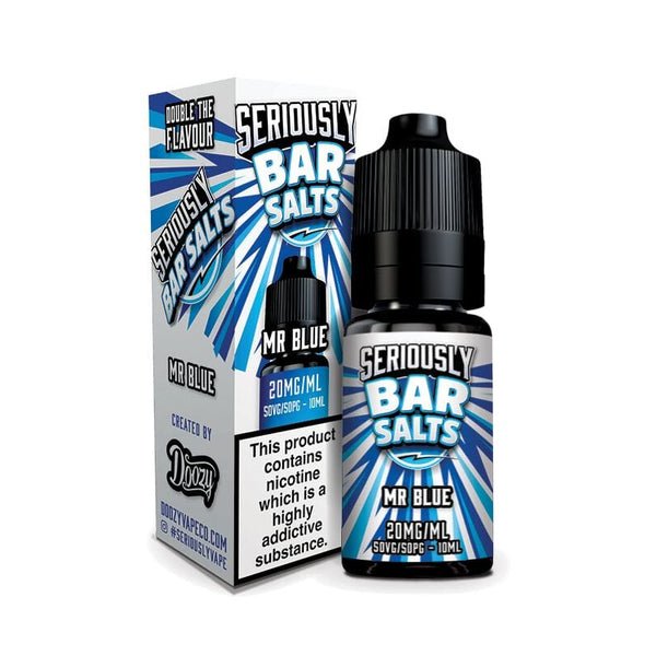 Seriously Bar Salt 10ml E-liquids Nic Salts - Box of 10