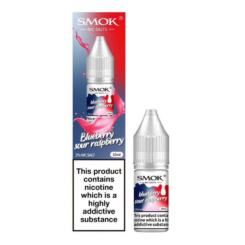 Smok Nic Salts 10ml E-liquids Pack of 10